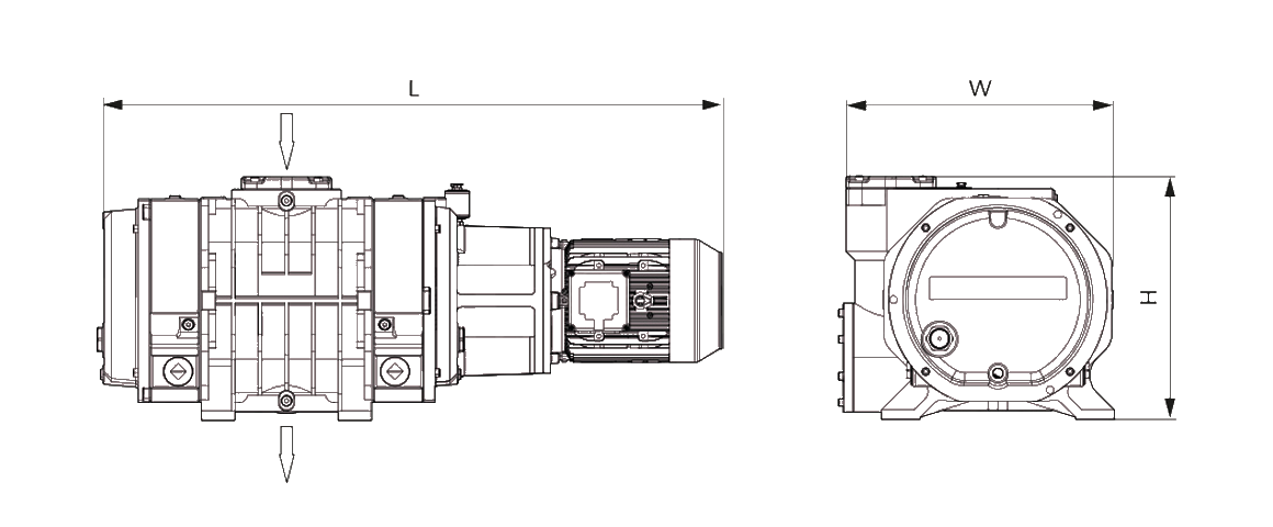 Panda WV 2400 A羅茨真空泵